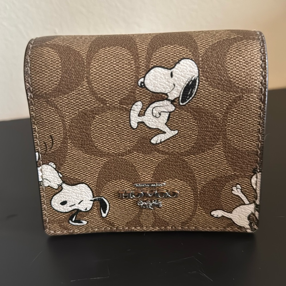 Coach Brown Snoopy Wallet